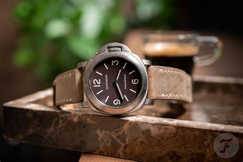 【F】 A Titanium Panerai With A Delicious Coffee